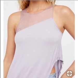 Free people asymmetrical tank